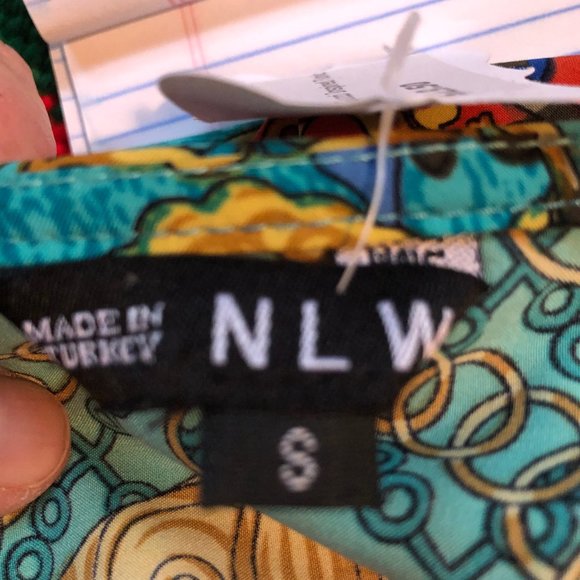 Scarf Pattern Tunic Dress - Picture 5 of 5